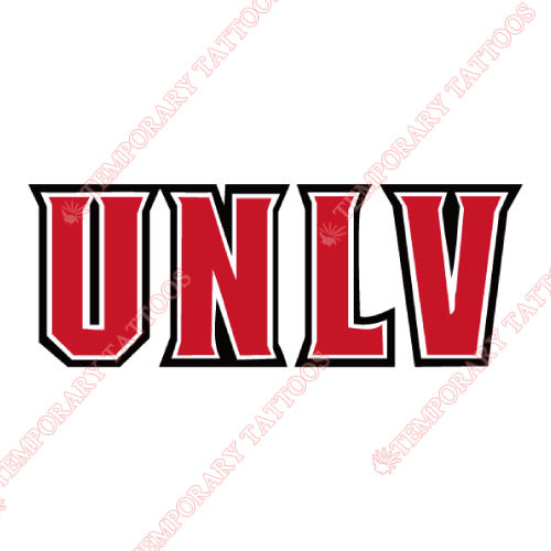 UNLV Rebels Customize Temporary Tattoos Stickers NO.6722